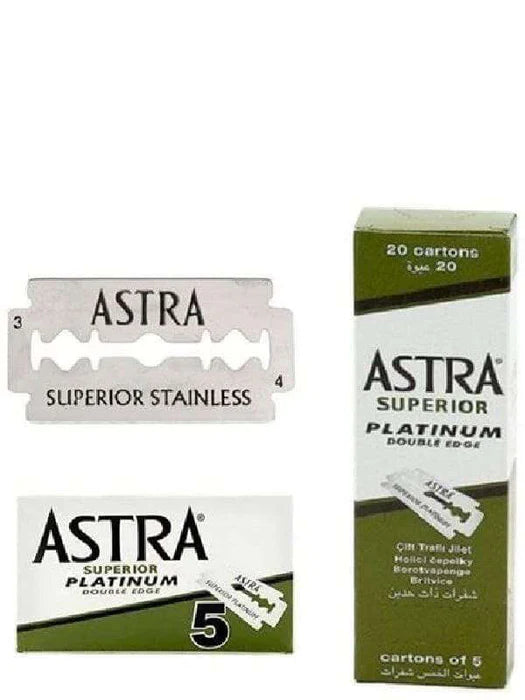 Astra Double Edge Razor Blades (Green)
