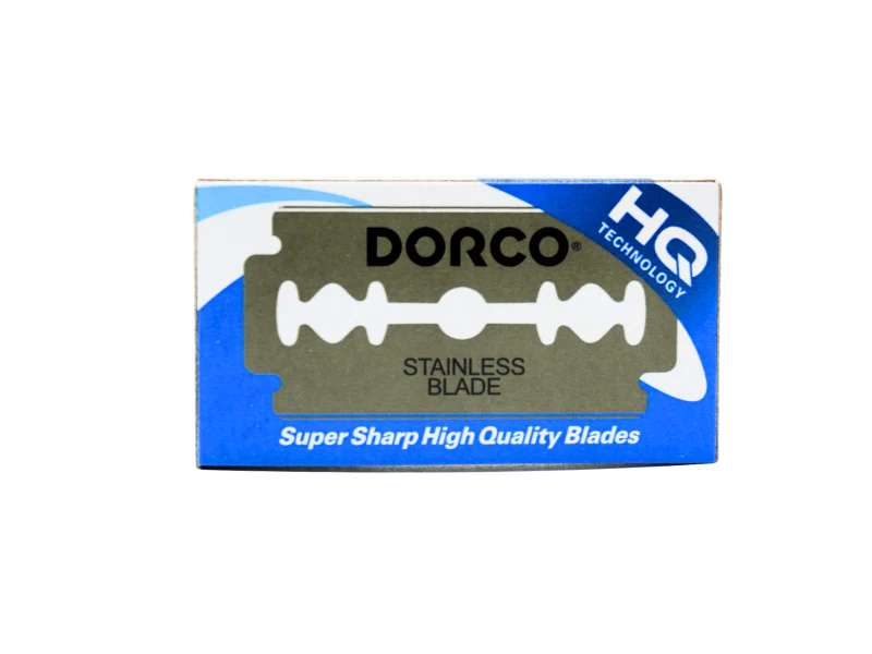 Dorco Double Edge Blades (Azules) hojas de afeitar – Caja de 100 unidad