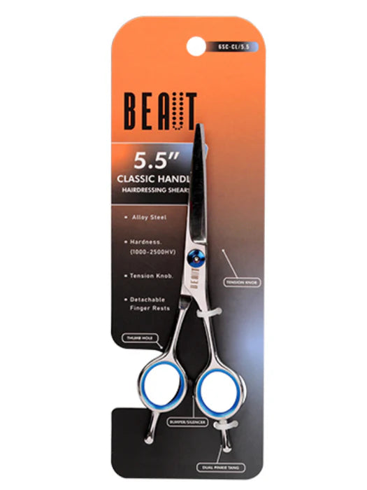 Tijeras De Peluqueria Beauty Classic Con Mango De 5,5"