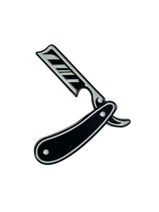 BVANDB Traditional Straight Razor Pin
