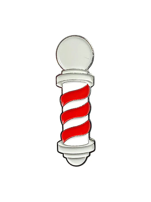 BVANDB Barber Pole Pin (Red)