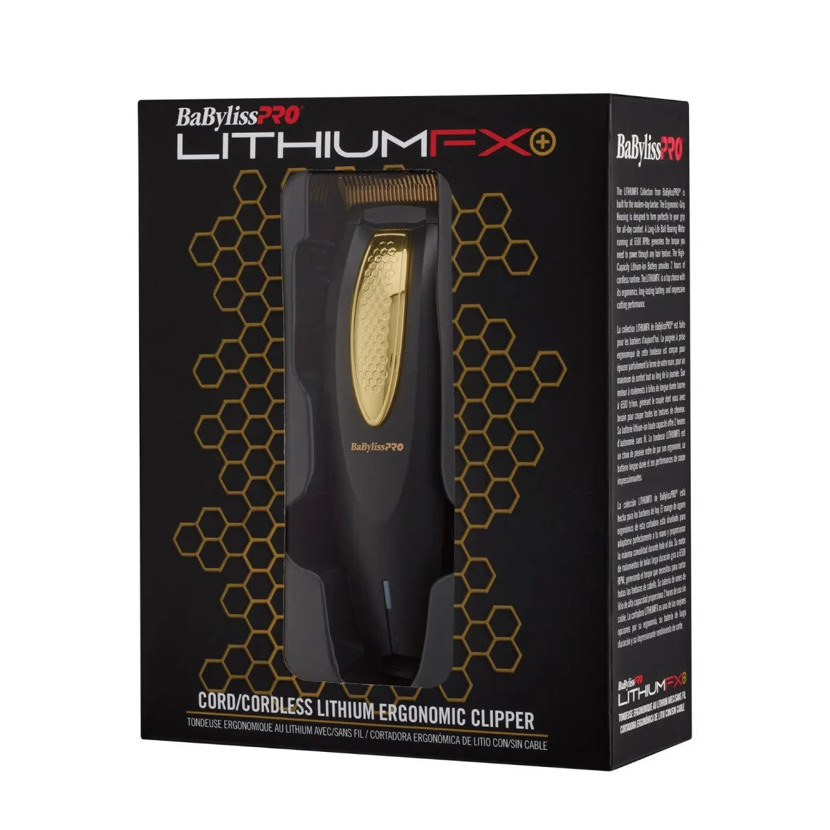 BaBylissPRO LithiumFX+ Gold