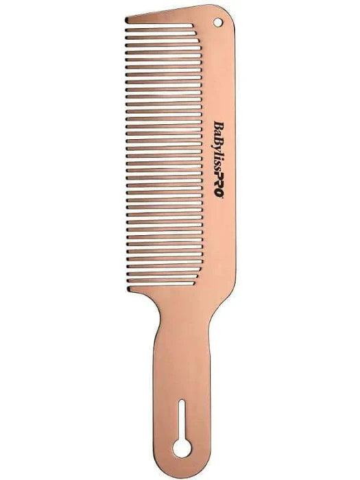 BabylissPRO Barberology Juego De Peines De Metal Rose Gold