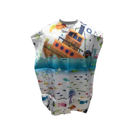 Capa Para Niño Modelo Barquito