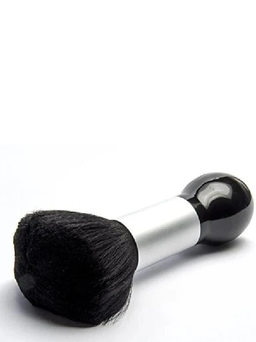 Diane Large Neck Duster Blk & Silv Nylon Bristles 7 1/2"