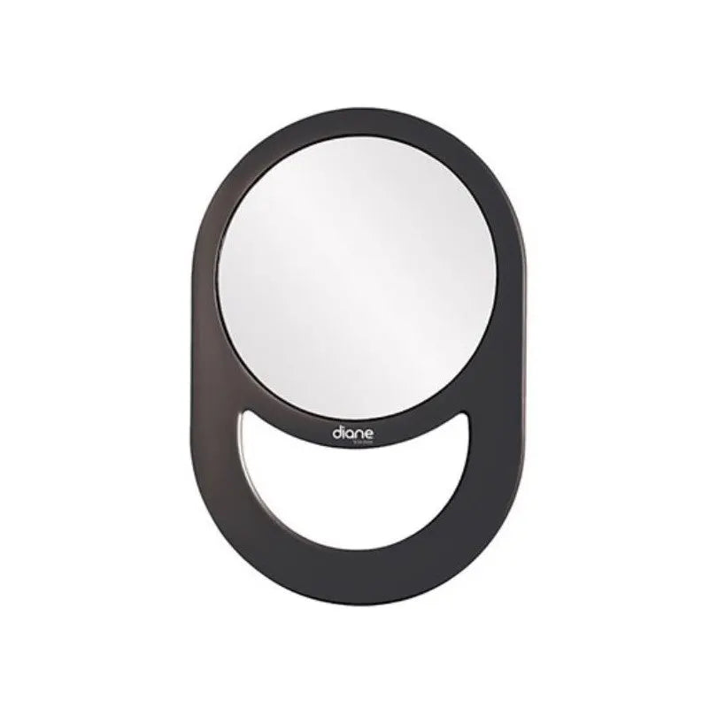 Diane Espejo De Mano Con Asa Color Negro
