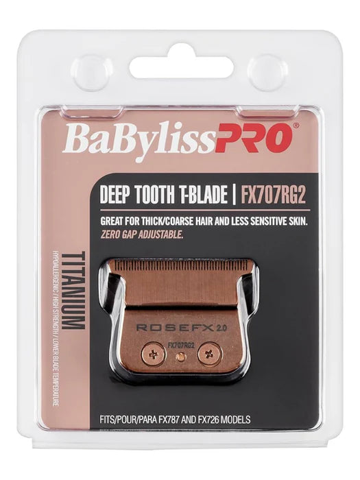 BabylissPro Replacement T-Blade 2.0 Mm Deep Tooth FX707RG2