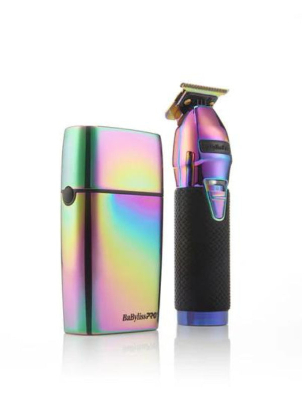 BaBylissPRO LimitedFX Iridescent Holiday Combo – Trimmer & Shaver de Edición Limitada