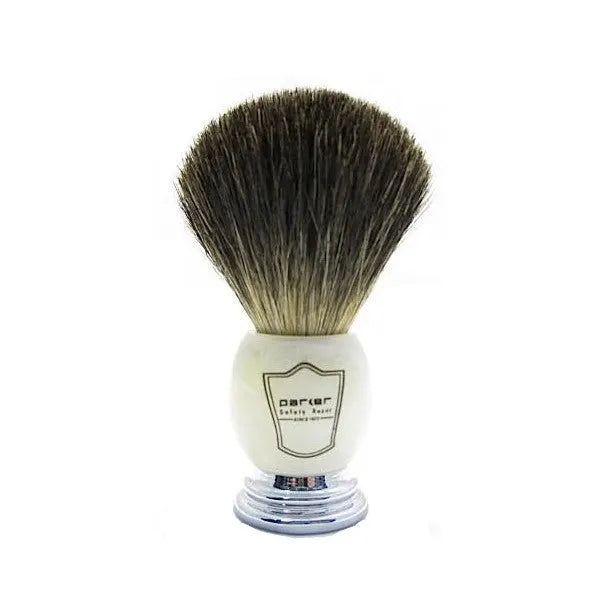 Parker MIBB Brocha De Afeitar 100% Tejón Puro