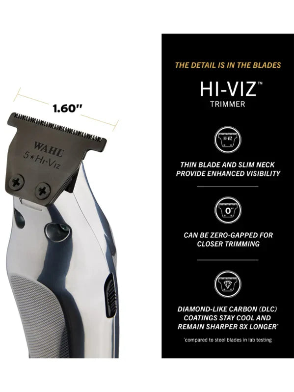 Wahl 5 Star HI-VIZ Trimmer Inalámbrica