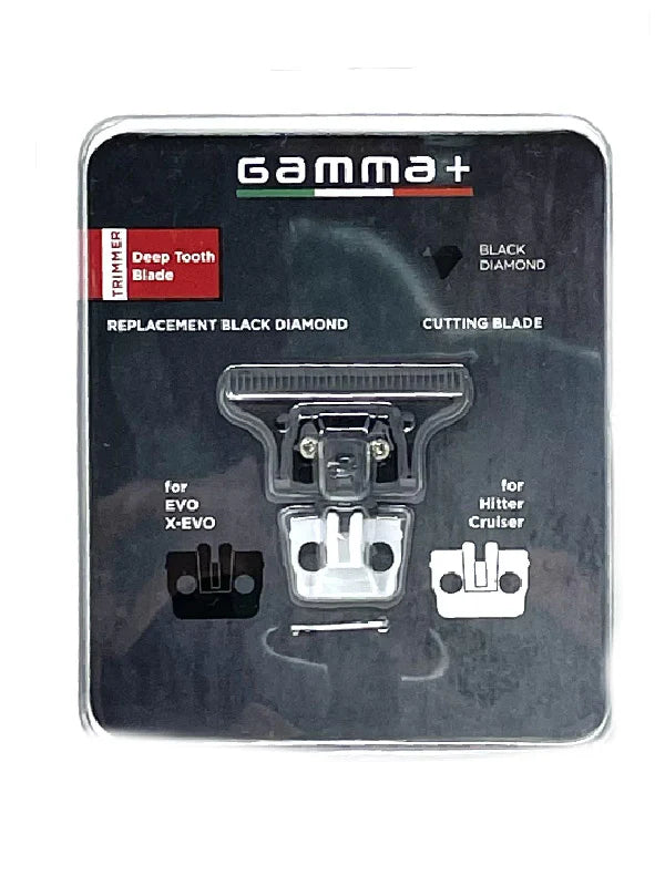 Gamma+ Moving Black Diamond Deeptooth Trimmer Blade (With 2 Runners Fits Evo + Hitter)
