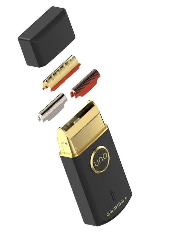 Afeitadora Gamma+ Uno Single Foil Black
