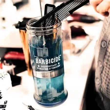 Barbicide Jarra Desinfectante para tijeras, peines y más