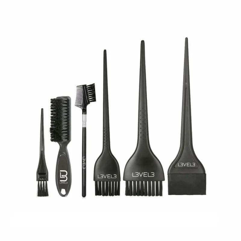 L3VEL3 Juego De Brochas De Tinte 6 Piezas