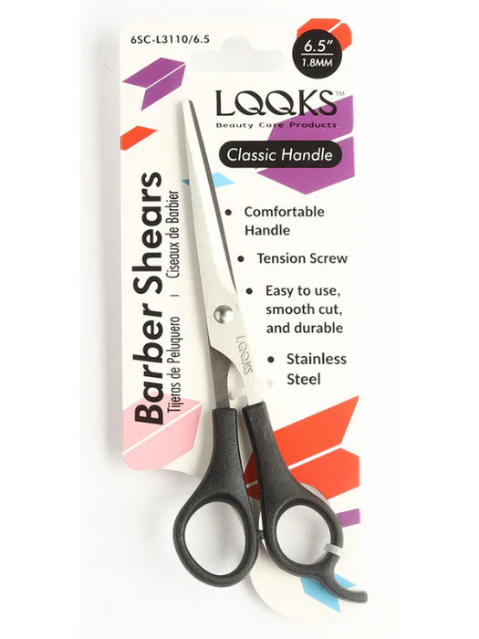 Tijeras De Peluqueria Con Mango Clasico LQQKS De 6,5"
