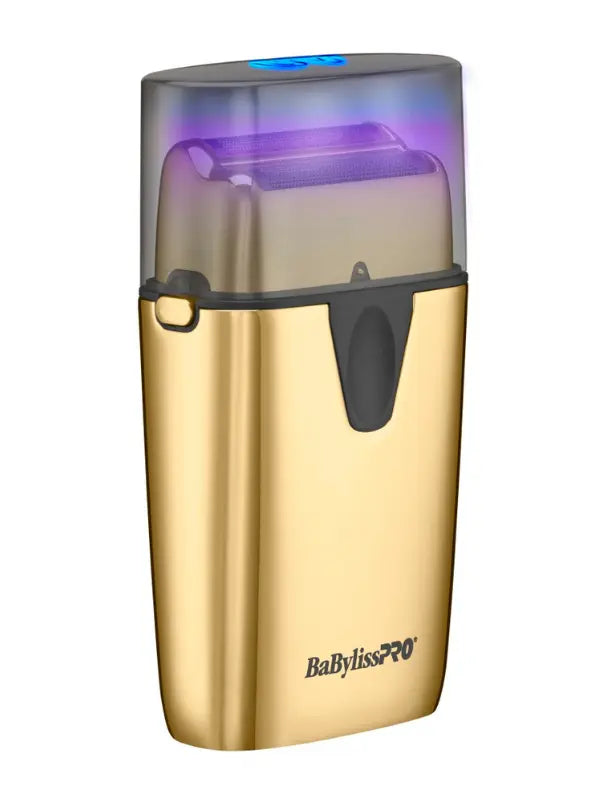 BaBylissPRO UVFOIL Gold Disinfecting Double Foil Shaver