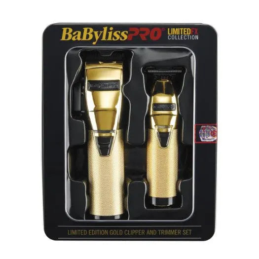 BaBylissPRO Coleccion LimitedFX Gold Duo