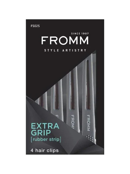 Fromm Extra Grip Rubber Strip Hair Clips