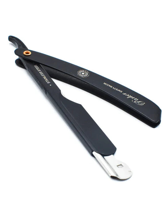 Parker Stainless Steel Black Adjustable Barber Razor