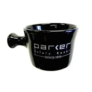 Parker Black Apothecary Taza de afeitar color negro