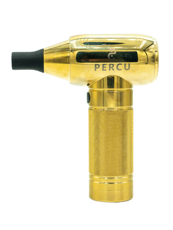 Percu Cordless Metal Air Duster Gold