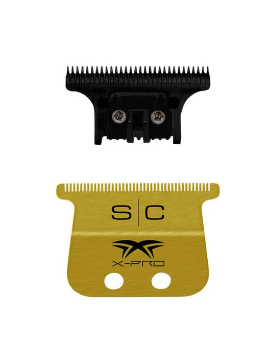 Stylecraft Fixed Gold X-Pro Wide Trimmer Blade With Dlc Deep Tooth Cutter #SC527GB