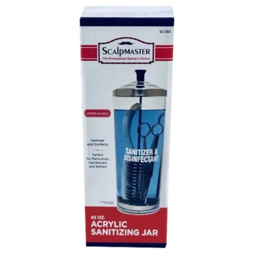 Scalpmaster Jarra desinfectante de acrílico