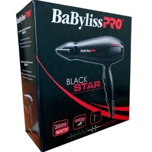 Babyliss Pro Secadora Black Star 2000 watts