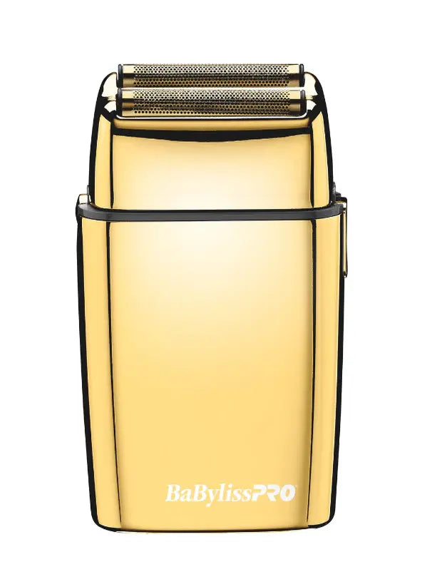 BabylissPro Gold Cordless Metal Double-Foil Shaver