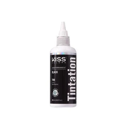 Kiss Colors Tinte Semipermanente Color Negro 148ml