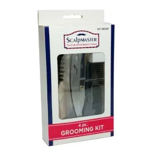 Scalpmaster Kit de afeitado 4 Piezas